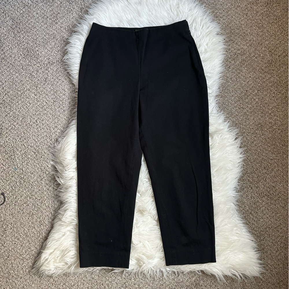 Eddie Bauer Bremerton Fit Black Straight-Leg Pants Size 6